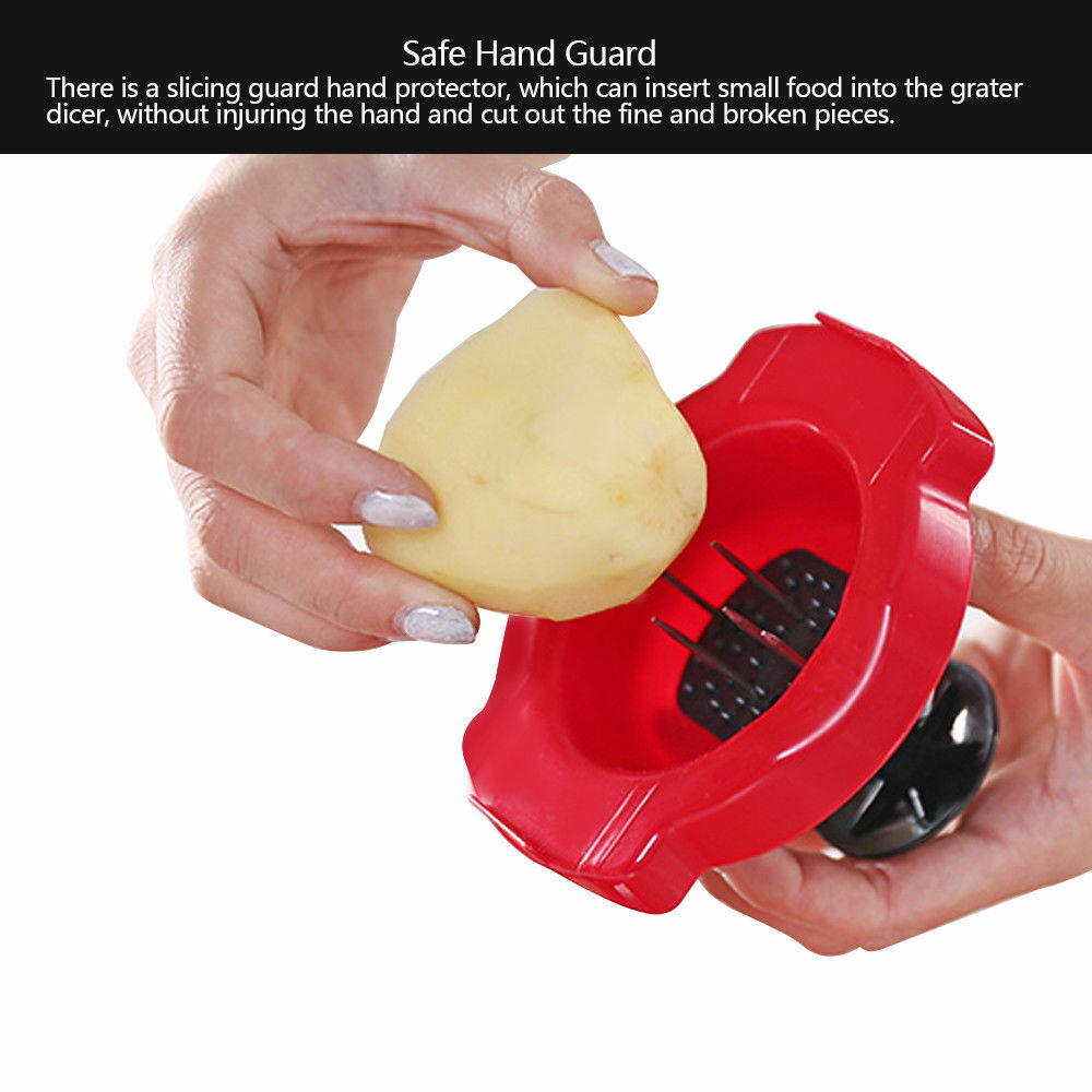 Yosoo 7in1 Mandoline Slicer Vegetable Food Slicer Kitchen Chopper Cutter Friut Tomato